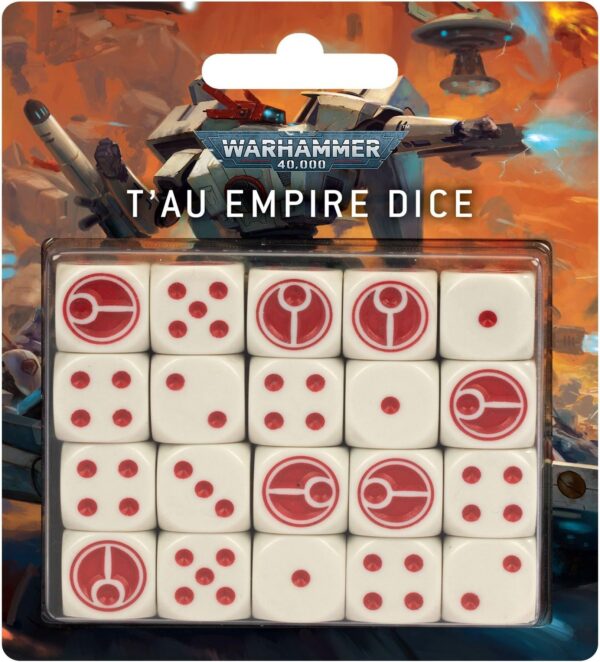 Games Workshop Warhammer 40k Tau Empire Dice