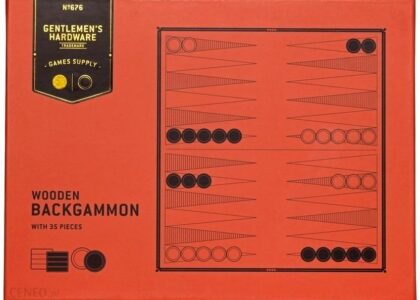 Gra planszowa Gentlemen'S Hardware Wooden Backgammon