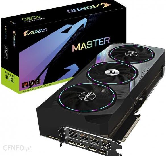 Gigabyte GeForce RTX 4080 AORUS MASTER 16GB GDDR6X (GVN4080AORUSM16GD)