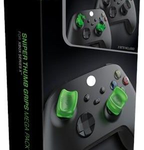 Gioteck Sniper Mega Pack Thumb Grips - Black/Green - Xbox Series