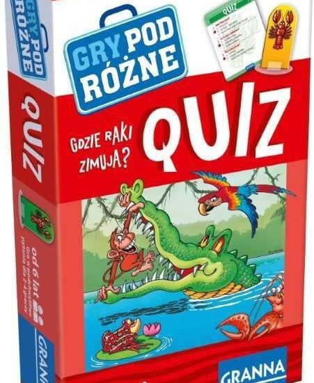 Granna Quiz. Gdzie raki zimują?