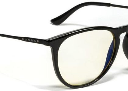 Gunnar Okulary Menlo Clear Black MEN00109