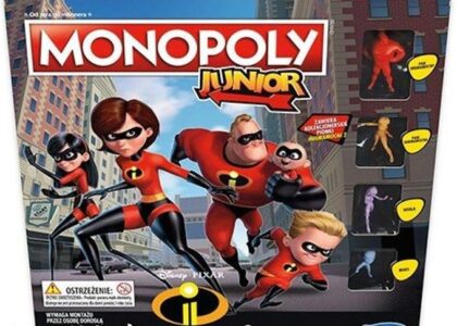 Hasbro Gaming Disney Iniemamocni 2 Monopoly Junior E1781