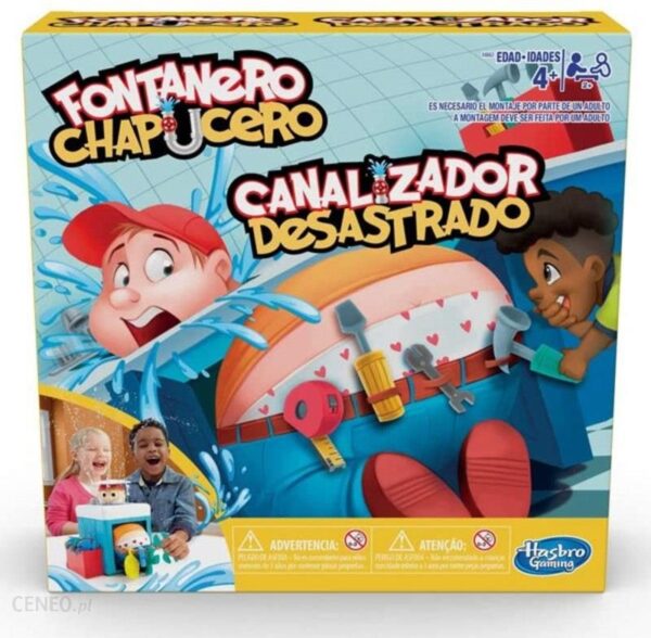 Hasbro Gaming Fontanero Chapucero Wersja hiszpańska E6553175