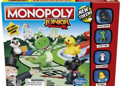 Hasbro Gaming Monopoly Junior wersja włoska A6984IT0