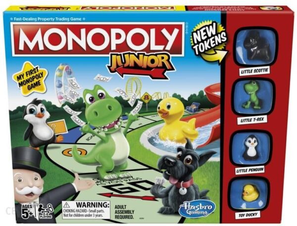 Hasbro Gaming Monopoly Junior wersja włoska A6984IT0
