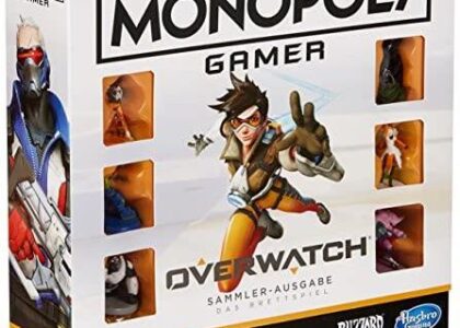 Gra planszowa Hasbro Gaming Monopoly Overwatch Wersja niemiecka E6291100