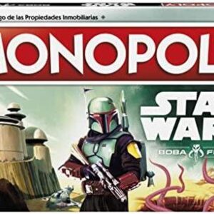 Gra planszowa Hasbro Gaming Monopoly Star Wars Boba Fett F5394