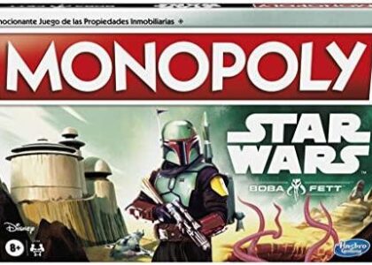 Gra planszowa Hasbro Gaming Monopoly Star Wars Boba Fett F5394
