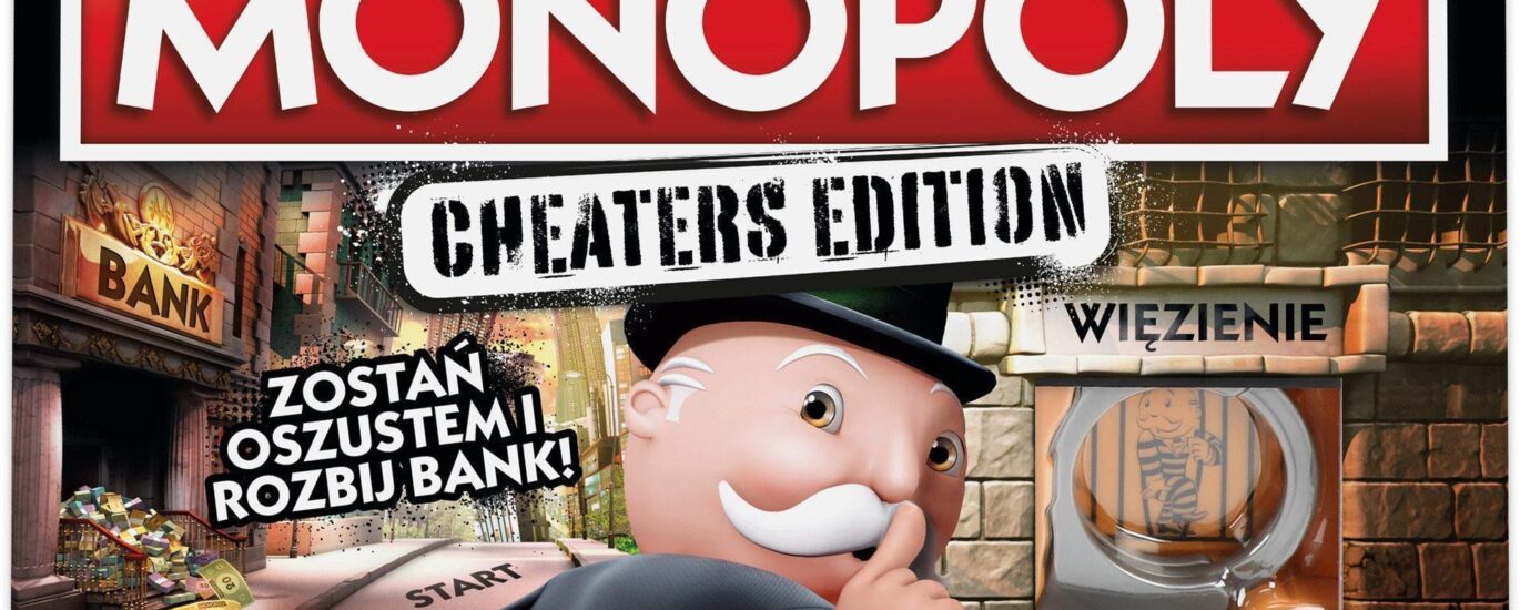 Gra planszowa Hasbro Monopoly Cheaters Edition E1871