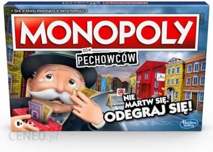 Gra planszowa Hasbro Monopoly Dla Pechowców E9972