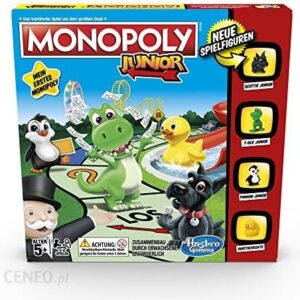 Hasbro Monopoly – Junior Wersja niemiecka A698459
