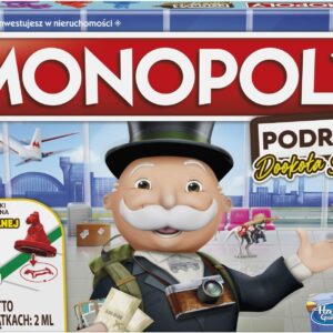 Hasbro Monopoly Podróż dookoła Świata Polska Wersja F4007
