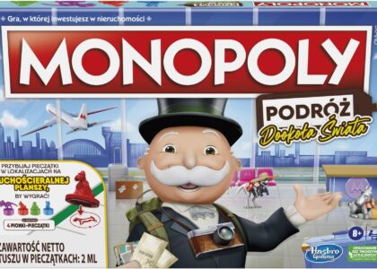 Hasbro Monopoly Podróż dookoła Świata Polska Wersja F4007
