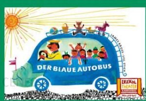 Hase Und Igel Kamishibai Der blaue Autobus (wersja niemiecka)