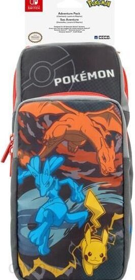 HORI Pikachu Lucario Charizard Plecak na Ramię Switch/Oled/Lite NSW-415U
