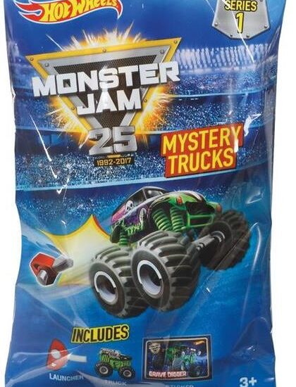 Hot Wheels Monster Jam Tajemnicze Pojazdy FLK27