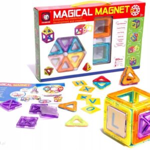 Inna;Ener Klocki Magnetyczne Kolorowe Magical Magnet 20Szt (ENER)