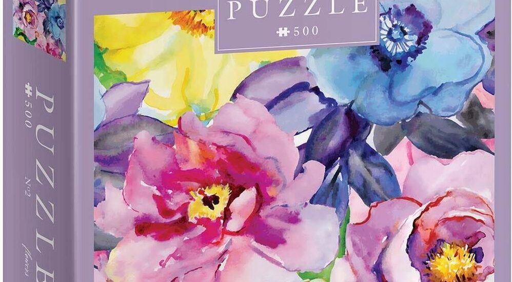 Interdruk Puzzle 500El. Kwiaty Obraz Premium
