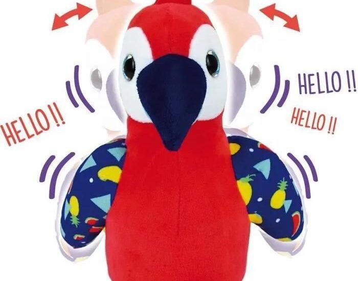 JEMINI Tropi Birds Czerwona Papuga Ara