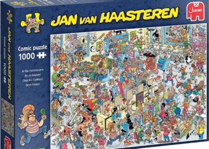 Jumbo Puzzle 1000El. Jan Van Haasteren Zakład Fryzjerski