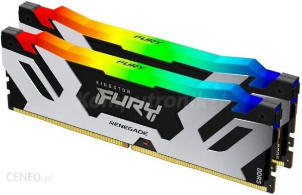 Kingston Fury Renegade RGB 32GB (2x16GB) DDR5 6400MHz CL32 DIMM (KF564C32RSAK232)