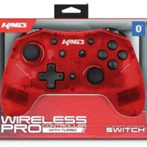 KMD Pro Wireless Controller Nintendo Switch Red