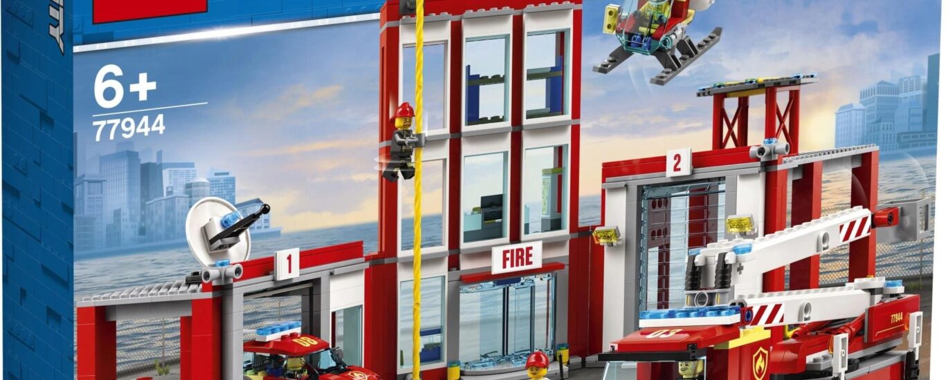 LEGO City 77944 Remiza strażacka - kwatera główna