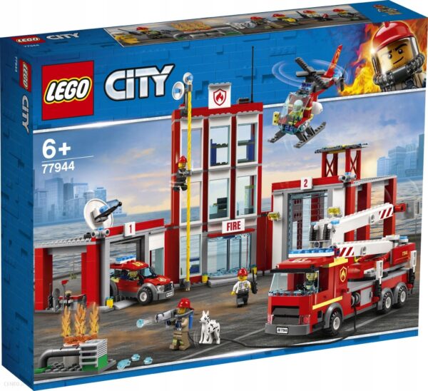 LEGO City 77944 Remiza strażacka - kwatera główna
