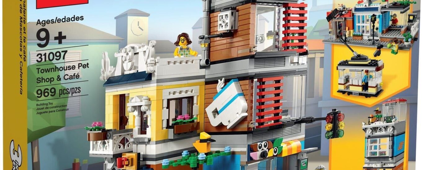 LEGO Creator 31097 Sklep Zoologiczny I Kawiarenka
