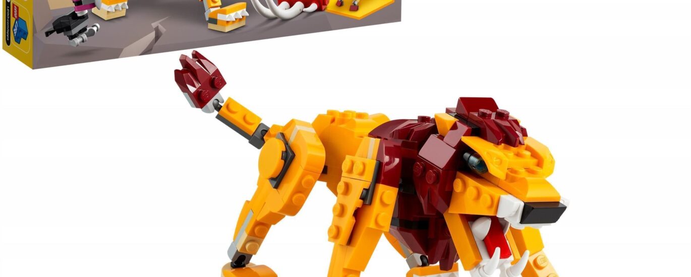 LEGO Creator 31112 Dziki Lew