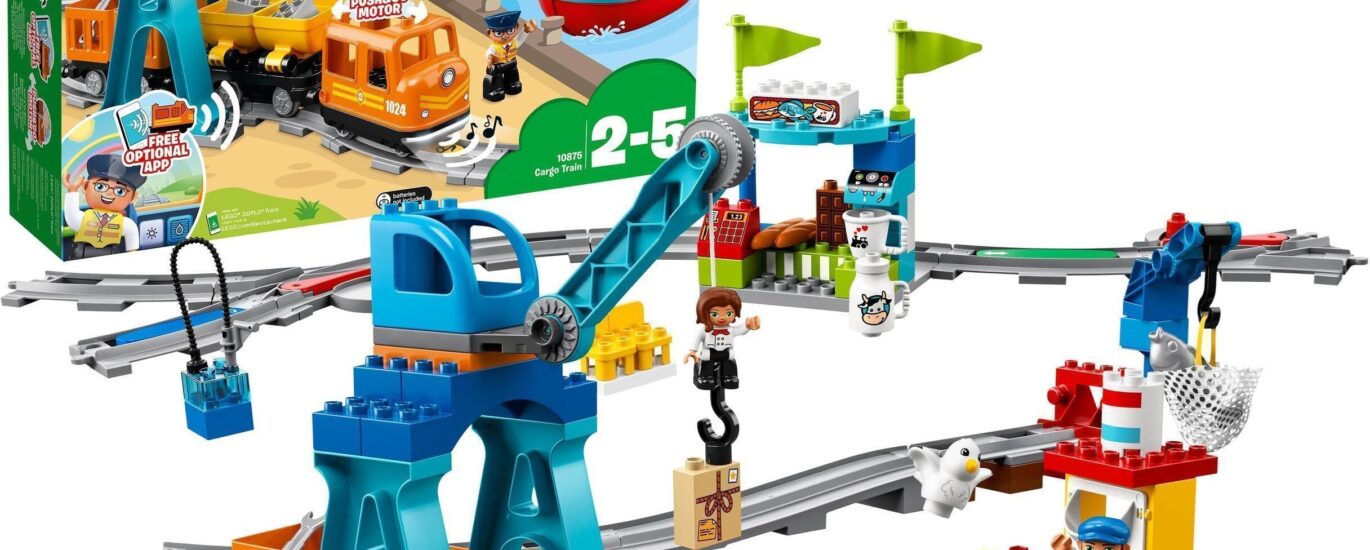 LEGO DUPLO 10875 Pociąg towarowy z dźwiękiem