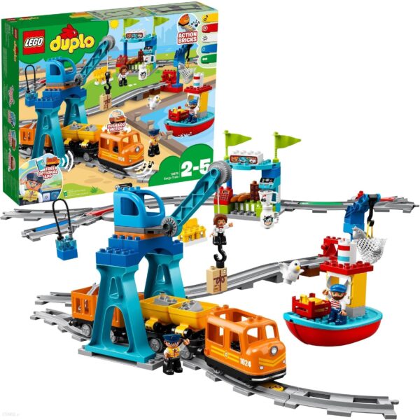 LEGO DUPLO 10875 Pociąg towarowy z dźwiękiem