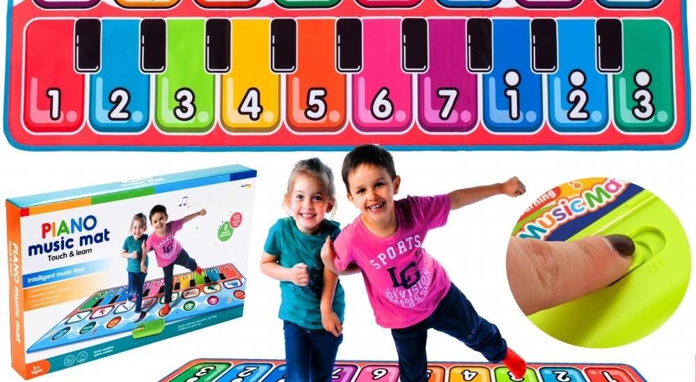 Malplay Mata Muzyczna Interaktywna Pianinko Z Nagrywaniem Instrumenty 221739