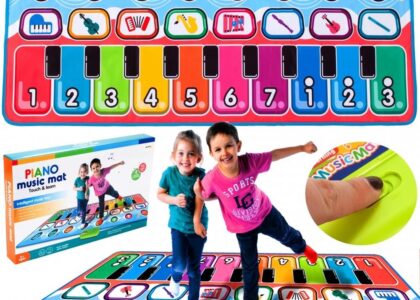 Malplay Mata Muzyczna Interaktywna Pianinko Z Nagrywaniem Instrumenty 221739