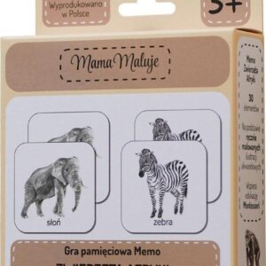 Mama Maluje Memo Zwierzęta Afryki