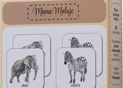 Mama Maluje Memo Zwierzęta Afryki