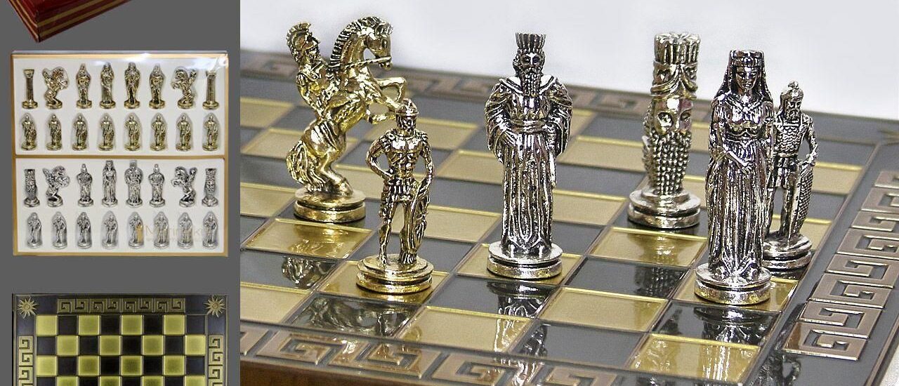 Gra planszowa Marinakis Bross Szachy - Alexander Chess Set - 086-3306