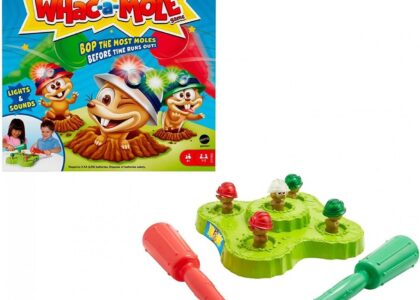 Mattel Gra zręcznościowa O Rety! Krety! GVD47