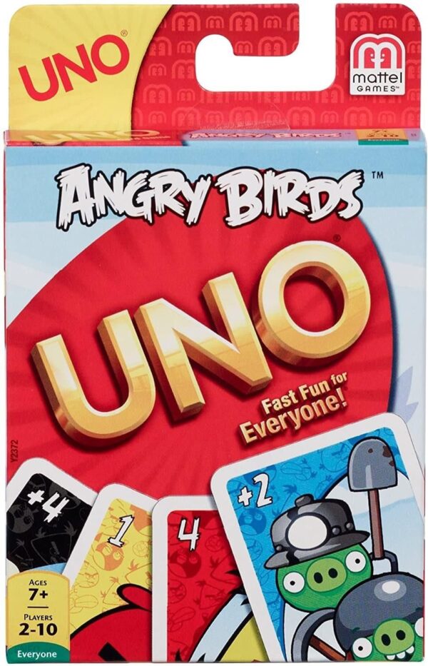 Mattel Karty Uno Angry Birds Y2372
