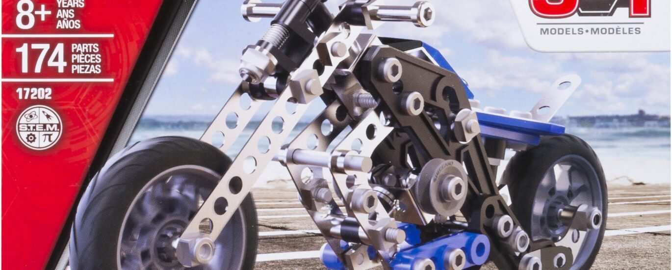 Meccano Motocykl model 5w1 zestaw konstrukcyjny