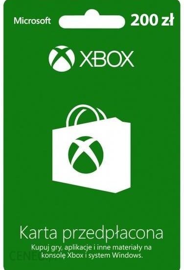 Microsoft Karta Przedpłacona Xbox 200 PLN