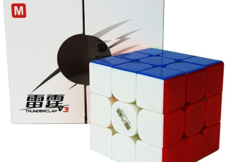 MoFangGe 3x3x3 Thunderclap V3M Stickerless Bright