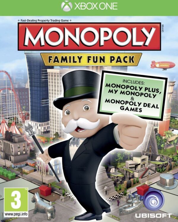Monopoly Family Fun Pack (Gra Xbox One)