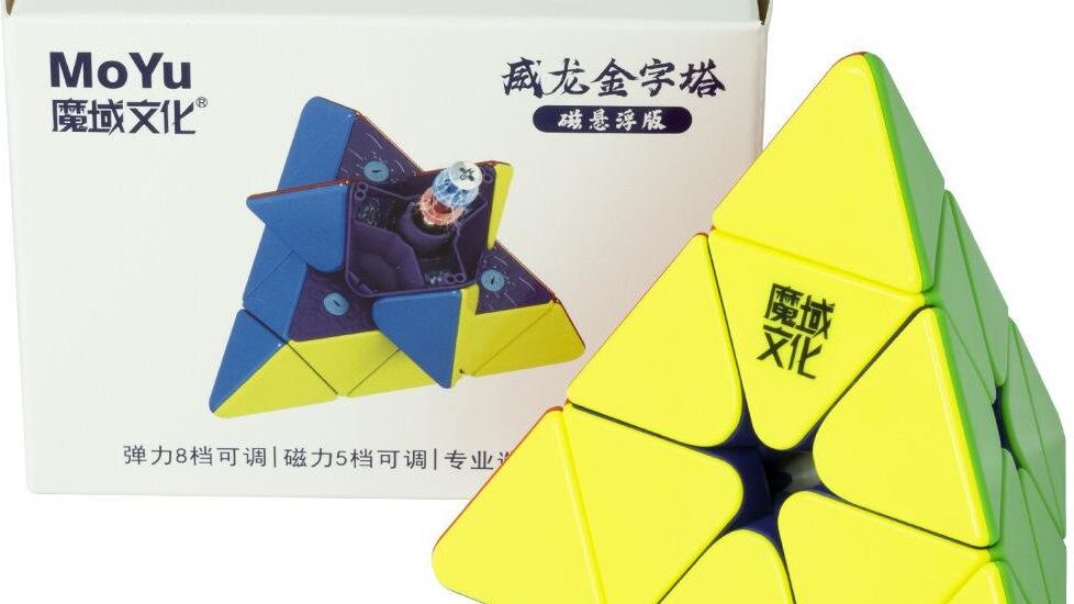 Moyu Kostka Logiczna Weilong Maglev Magnetic Pyraminx