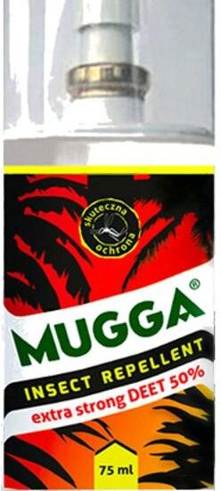 Mugga 50% Spray na komary i kleszcze