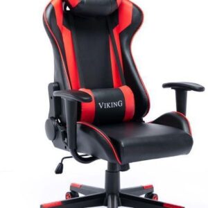 Muzee Concept Fotel Gamingowy Viking Czarno/Czerwony