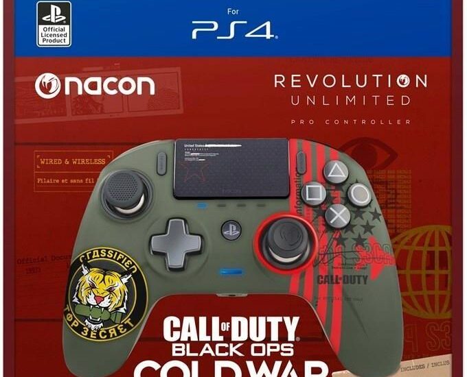 NACON PS4 Controller Revolution Unlimited Pro Call of Duty: Black Ops Cold War PS4/PC