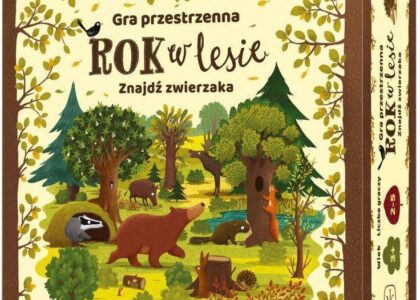 Nasza Księgarnia Rok w lesie. Znajdź Zwierzaka