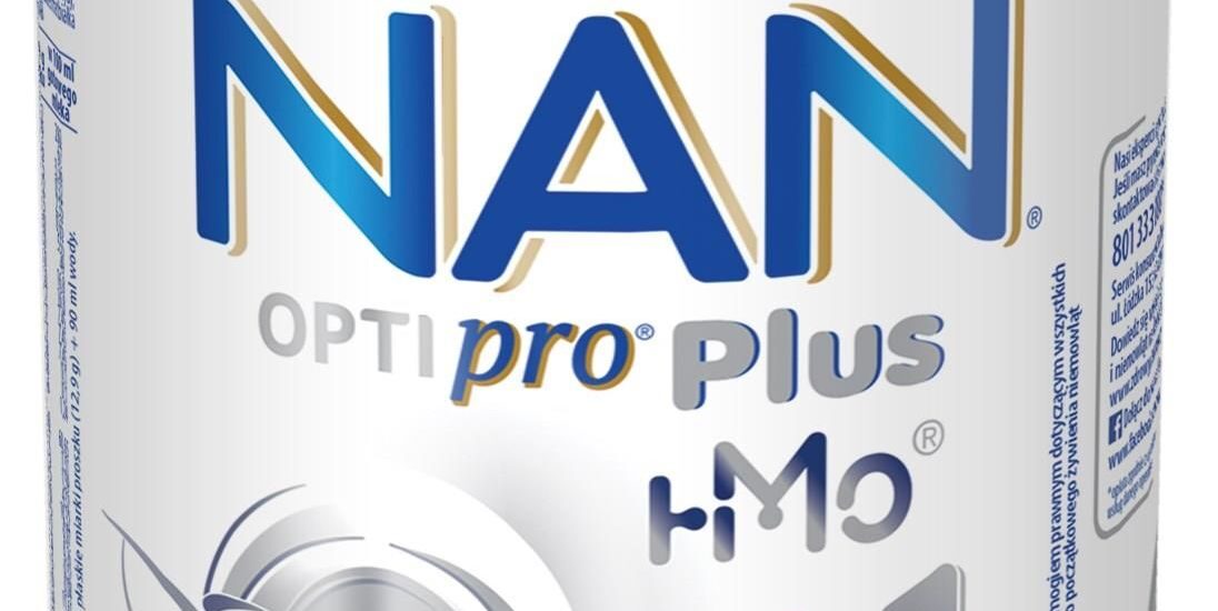 NESTLE NAN OPTIPRO Plus 1 HM-O Mleko Początkowe dla niemowląt od urodzenia 400g